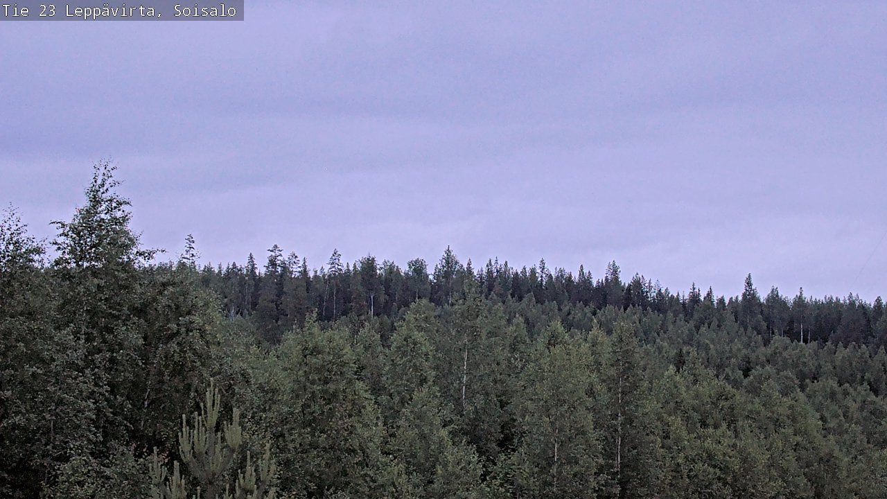 Weather Camera Image Väg 23 Leppävirta, Soisalo, Leppävirta, Pohjois-Savo