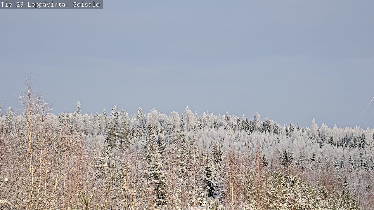 Weather Camera Image Road 23 Leppävirta, Soisalo, Leppävirta, Pohjois-Savo