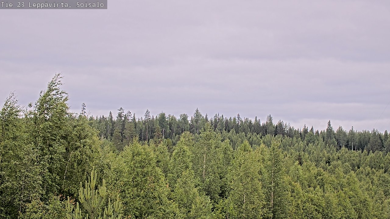 Weather Camera Image Väg 23 Leppävirta, Soisalo, Leppävirta, Pohjois-Savo
