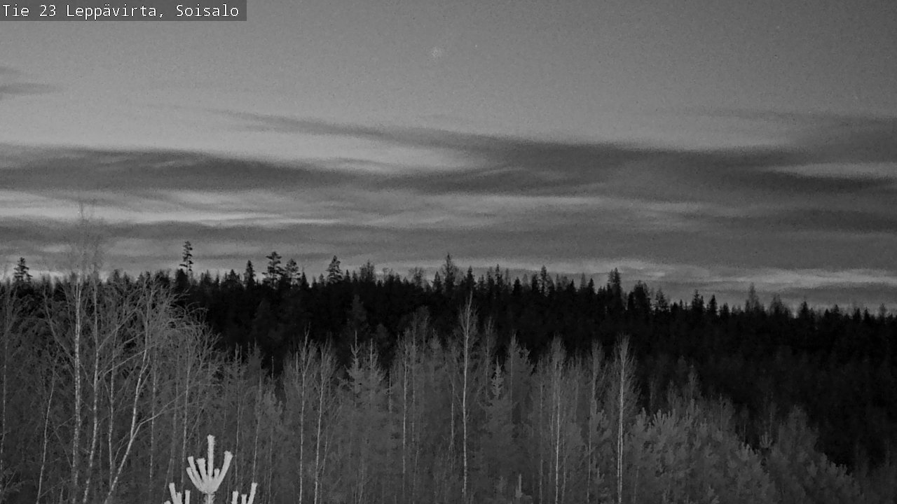 Weather Camera Image Väg 23 Leppävirta, Soisalo, Leppävirta, Pohjois-Savo