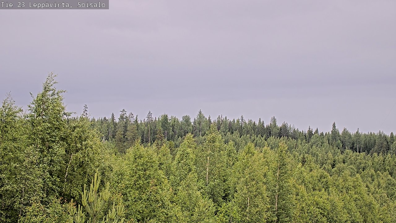 Weather Camera Image Väg 23 Leppävirta, Soisalo, Leppävirta, Pohjois-Savo