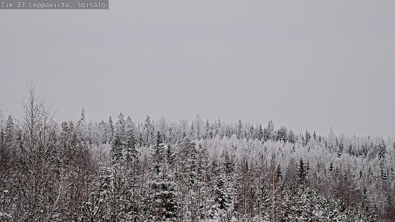 Weather Camera Image Väg 23 Leppävirta, Soisalo, Leppävirta, Pohjois-Savo