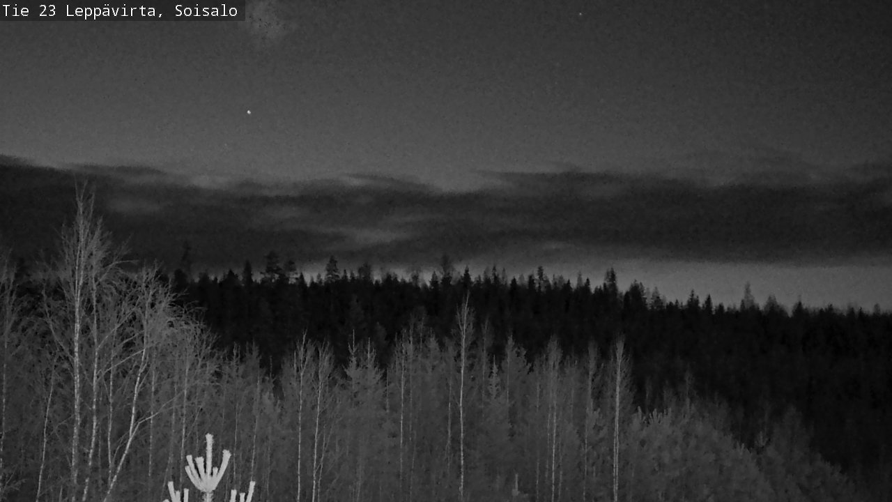 Weather Camera Image Väg 23 Leppävirta, Soisalo, Leppävirta, Pohjois-Savo