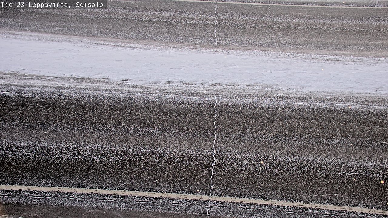 Weather Camera Image Road 23 Leppävirta, Soisalo, Leppävirta, Pohjois-Savo