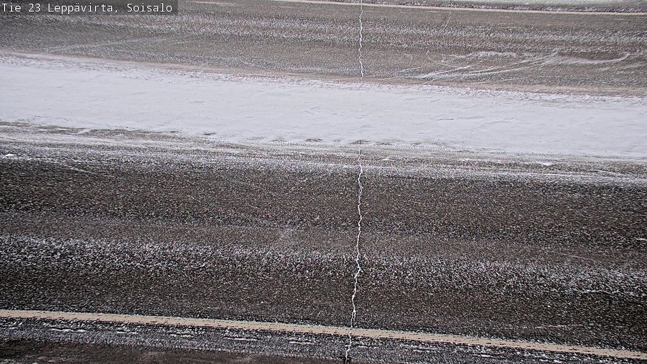 Weather Camera Image Road 23 Leppävirta, Soisalo, Leppävirta, Pohjois-Savo