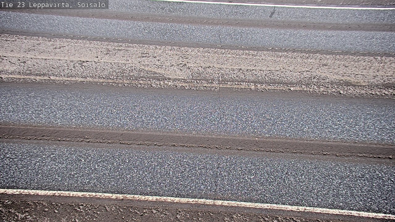 Weather Camera Image Road 23 Leppävirta, Soisalo, Leppävirta, Pohjois-Savo