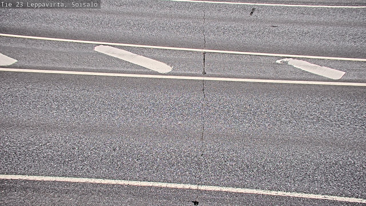 Weather Camera Image Road 23 Leppävirta, Soisalo, Leppävirta, Pohjois-Savo
