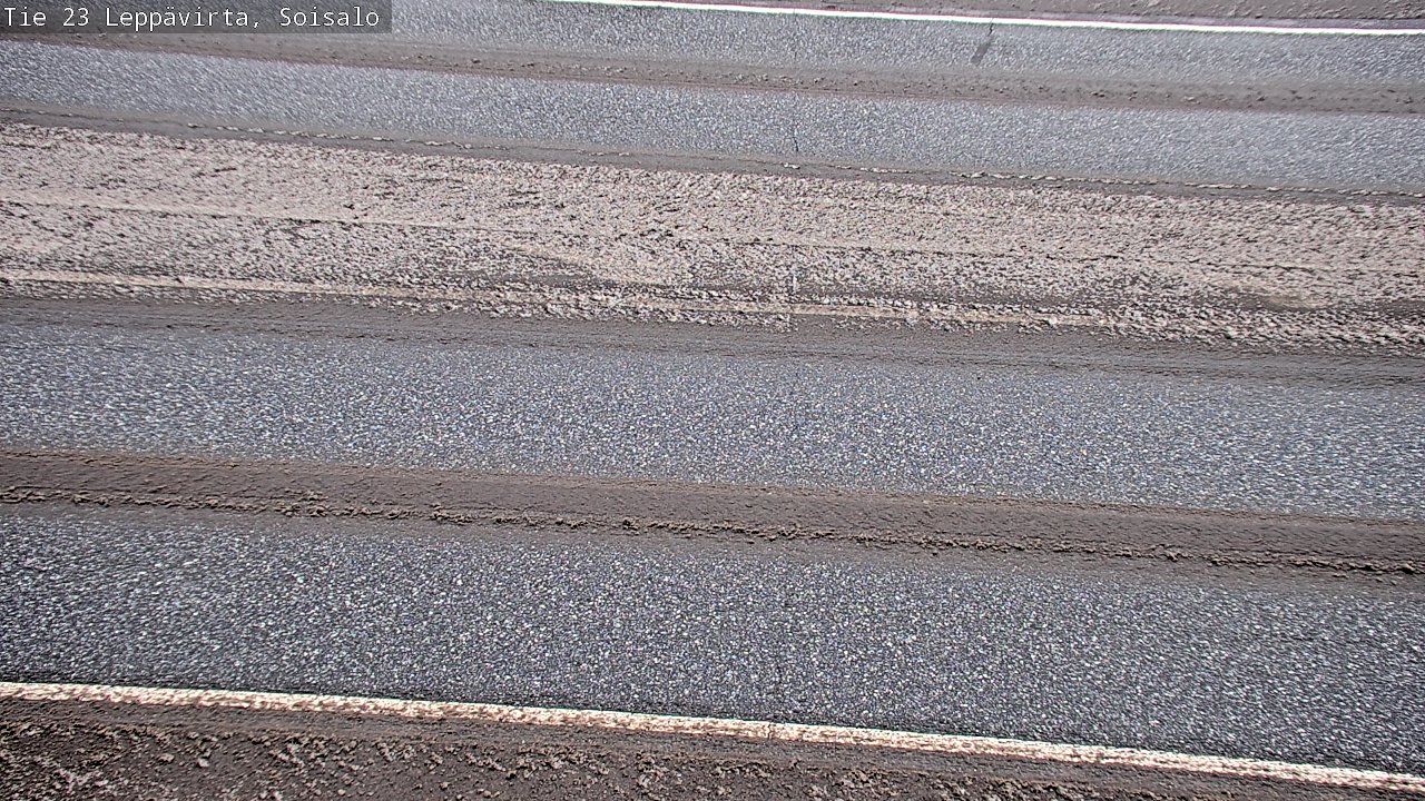Weather Camera Image Road 23 Leppävirta, Soisalo, Leppävirta, Pohjois-Savo