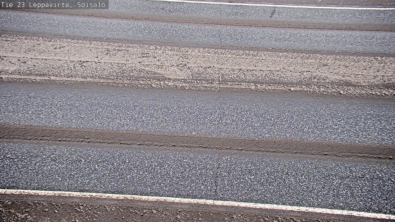 Weather Camera Image Road 23 Leppävirta, Soisalo, Leppävirta, Pohjois-Savo