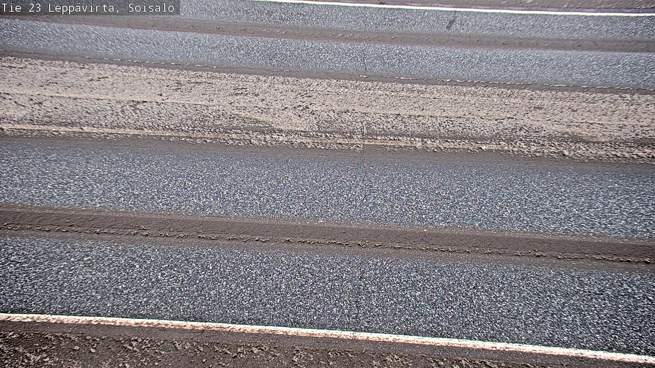 Weather Camera Image Road 23 Leppävirta, Soisalo, Leppävirta, Pohjois-Savo