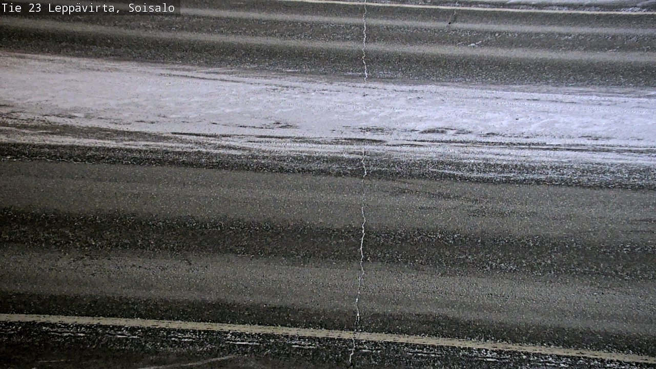 Weather Camera Image Road 23 Leppävirta, Soisalo, Leppävirta, Pohjois-Savo