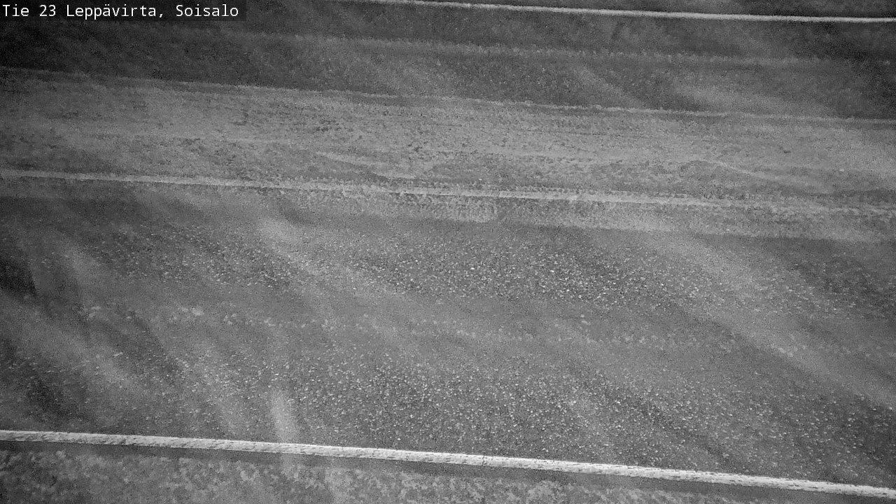 Weather Camera Image Road 23 Leppävirta, Soisalo, Leppävirta, Pohjois-Savo