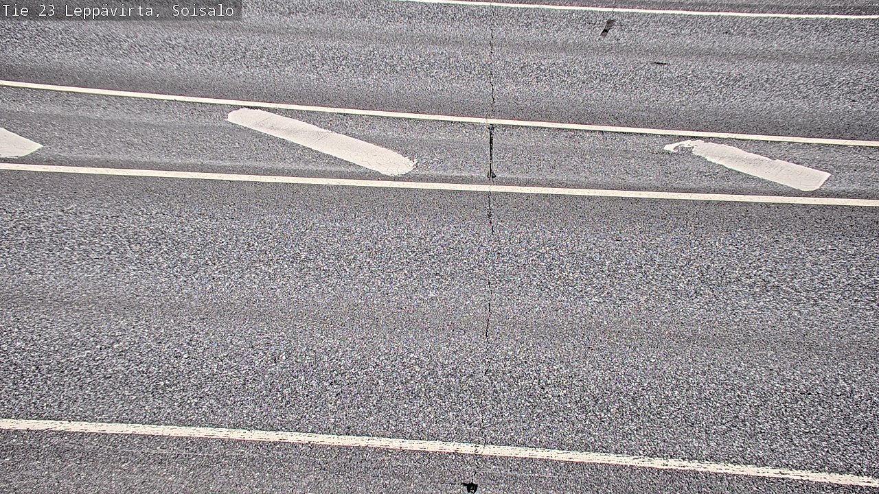 Weather Camera Image Road 23 Leppävirta, Soisalo, Leppävirta, Pohjois-Savo