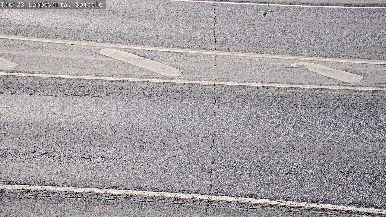 Weather Camera Image Road 23 Leppävirta, Soisalo, Leppävirta, Pohjois-Savo