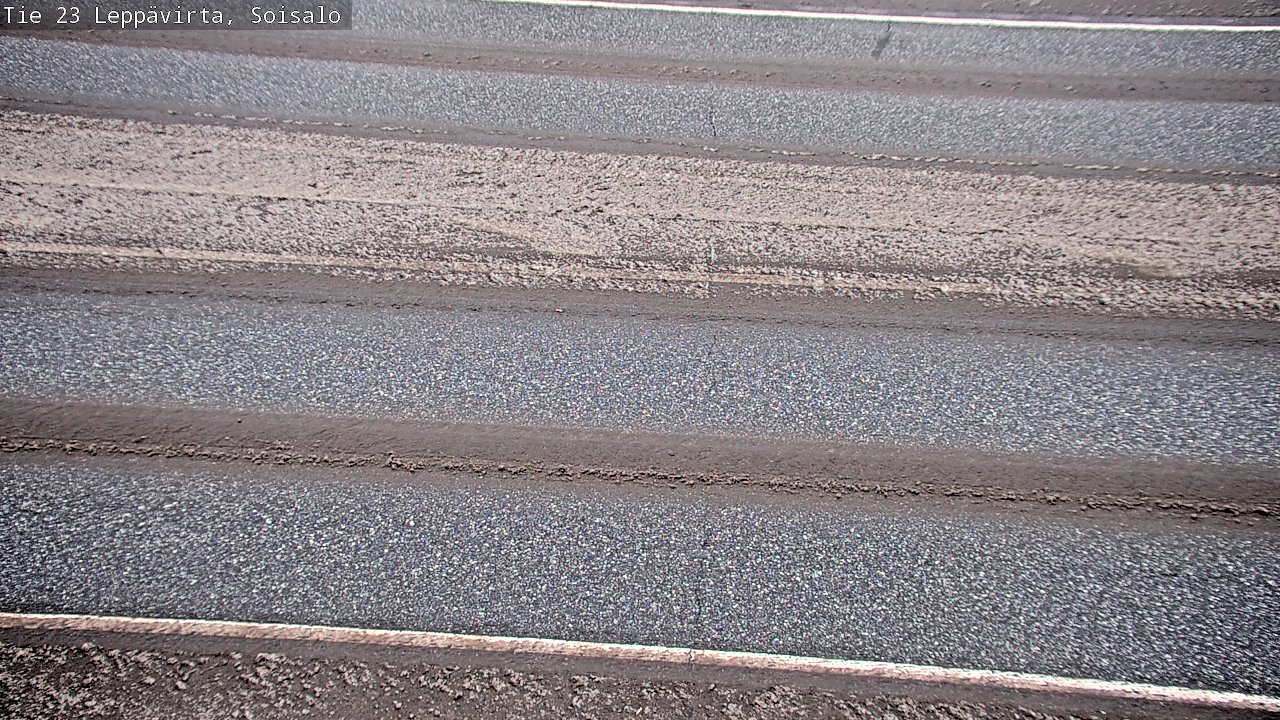 Weather Camera Image Road 23 Leppävirta, Soisalo, Leppävirta, Pohjois-Savo