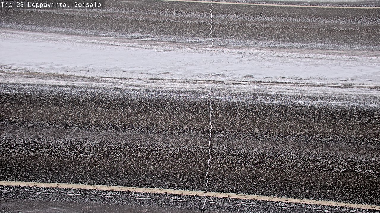 Weather Camera Image Road 23 Leppävirta, Soisalo, Leppävirta, Pohjois-Savo