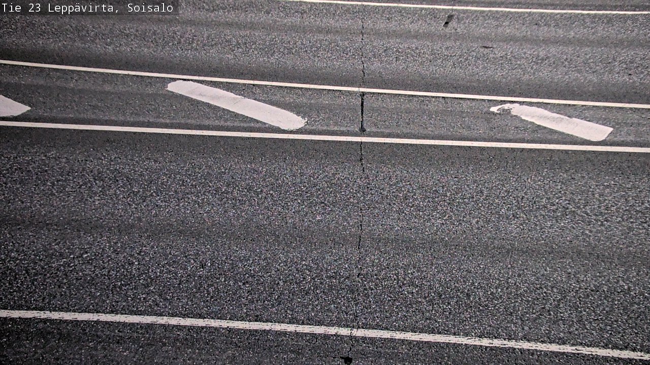 Weather Camera Image Road 23 Leppävirta, Soisalo, Leppävirta, Pohjois-Savo