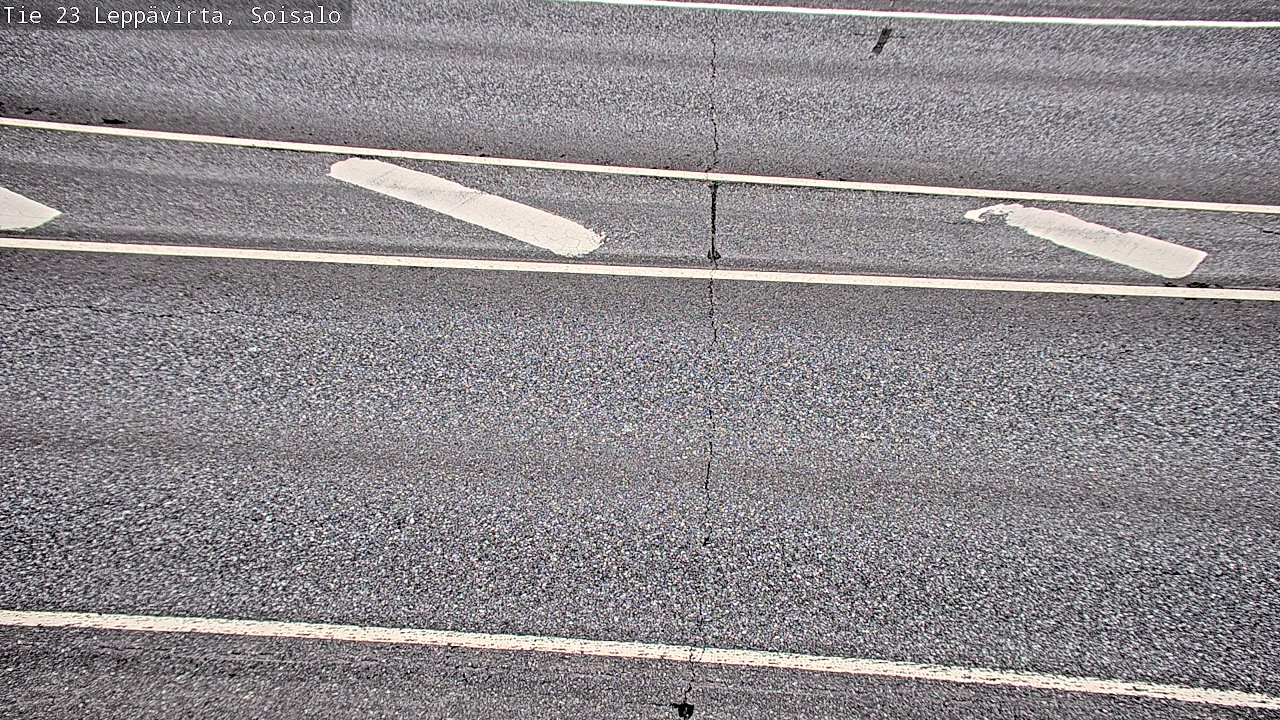 Weather Camera Image Road 23 Leppävirta, Soisalo, Leppävirta, Pohjois-Savo