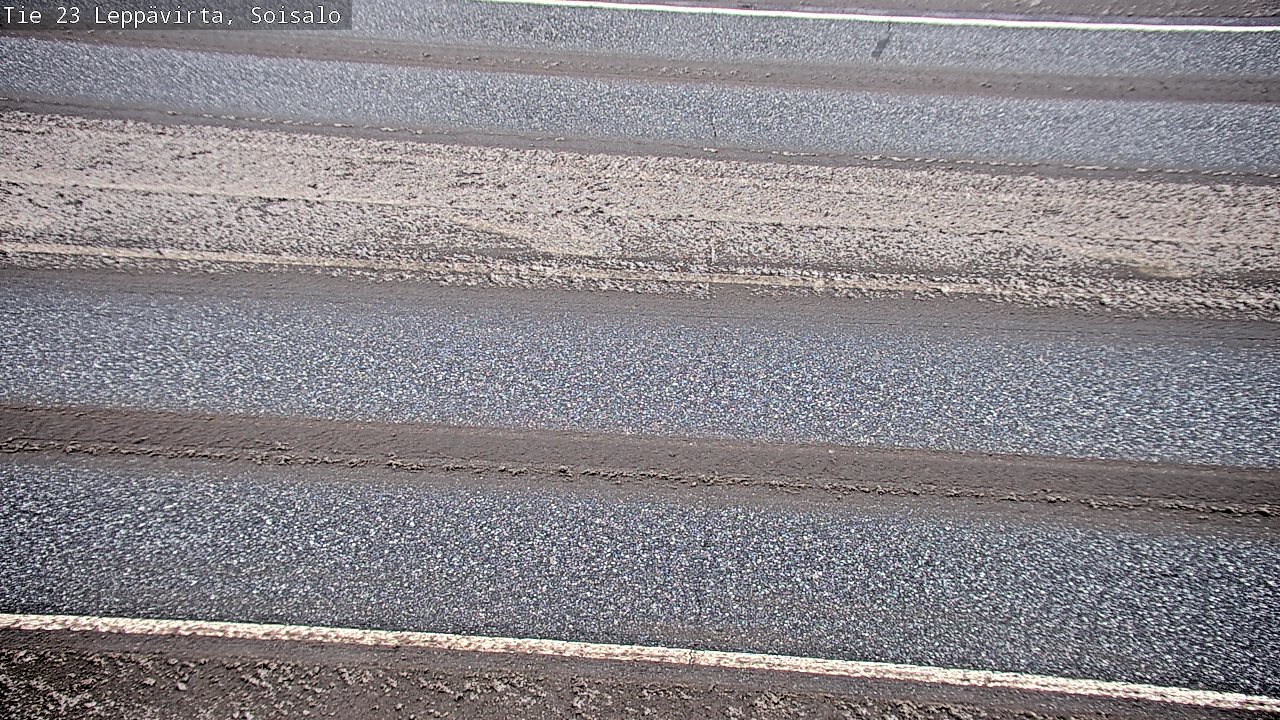 Weather Camera Image Road 23 Leppävirta, Soisalo, Leppävirta, Pohjois-Savo