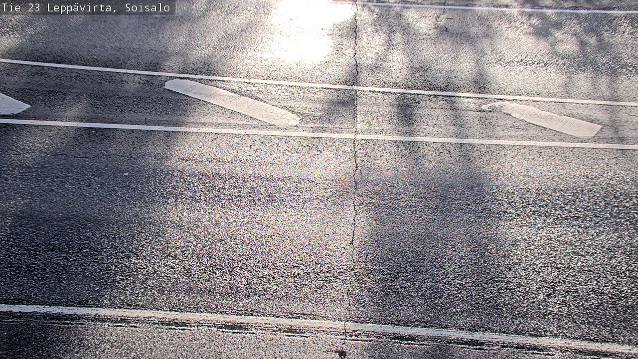Weather Camera Image Road 23 Leppävirta, Soisalo, Leppävirta, Pohjois-Savo