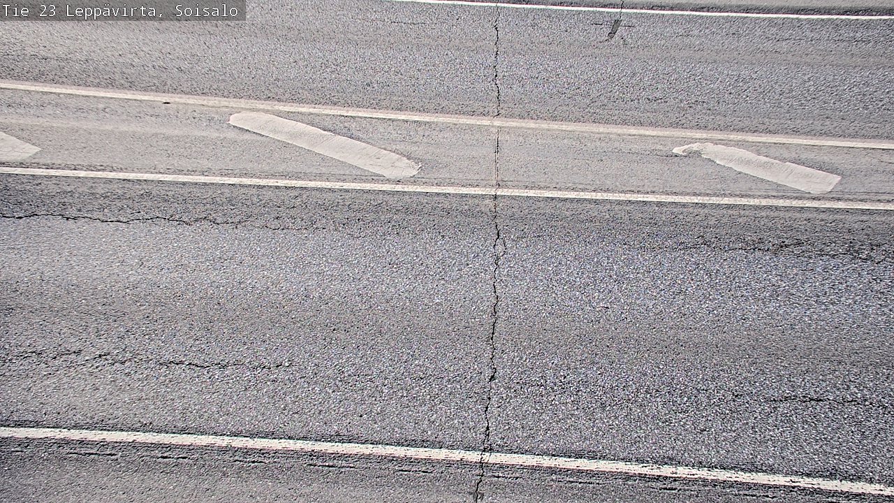 Weather Camera Image Road 23 Leppävirta, Soisalo, Leppävirta, Pohjois-Savo