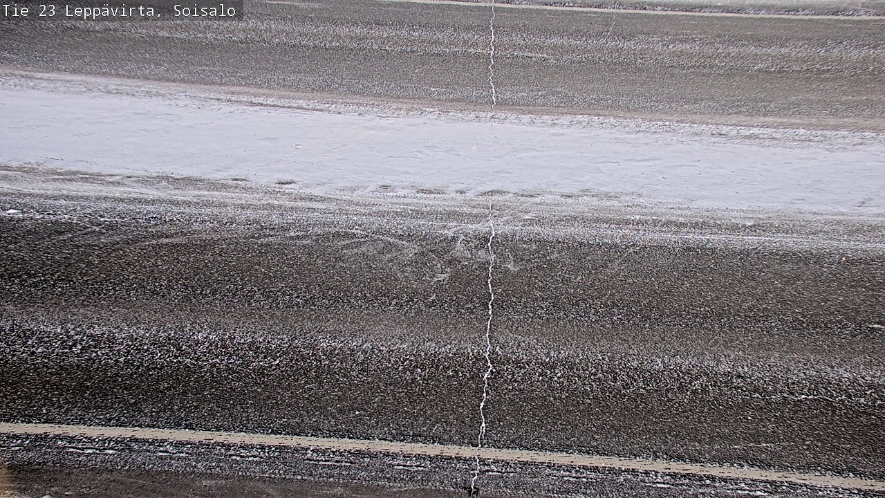 Weather Camera Image Road 23 Leppävirta, Soisalo, Leppävirta, Pohjois-Savo