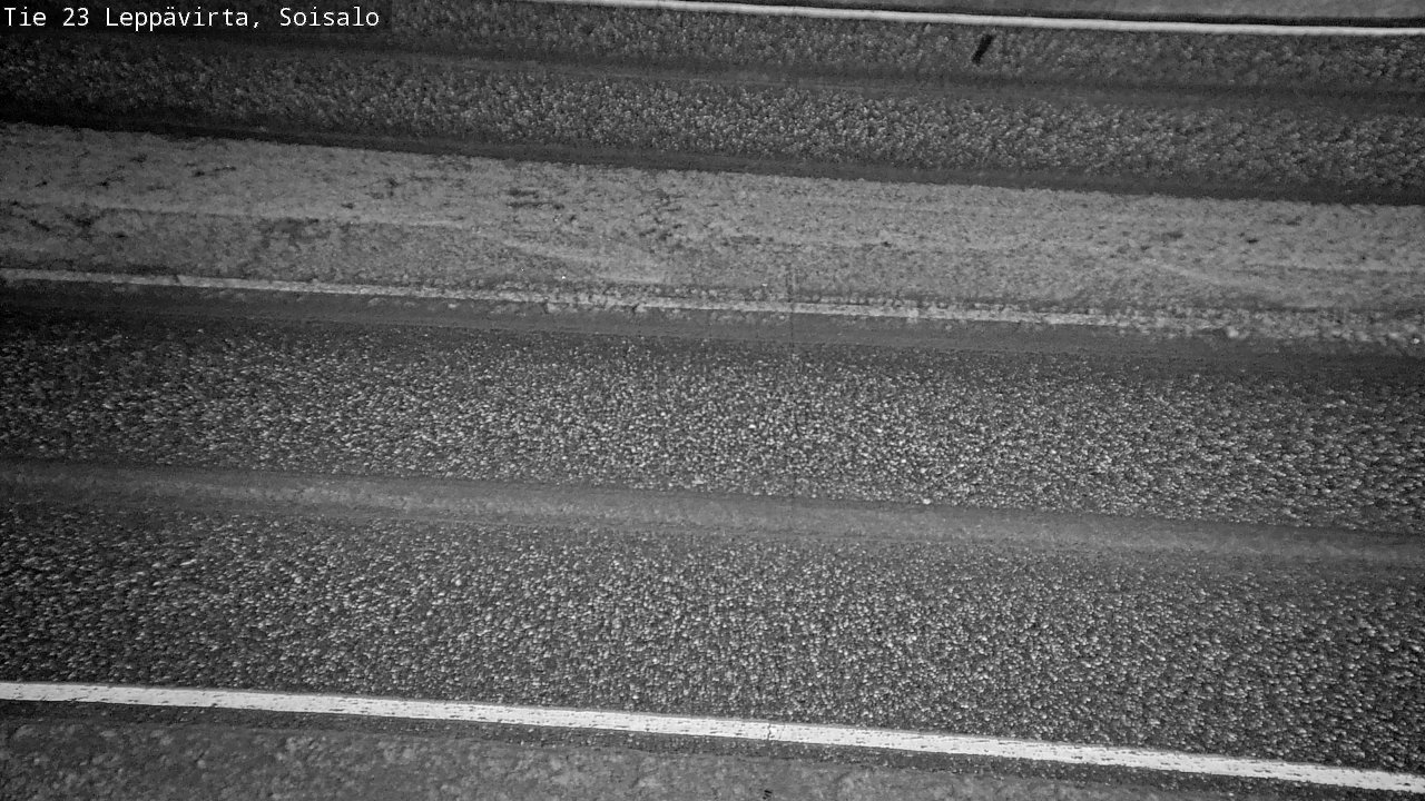 Weather Camera Image Road 23 Leppävirta, Soisalo, Leppävirta, Pohjois-Savo