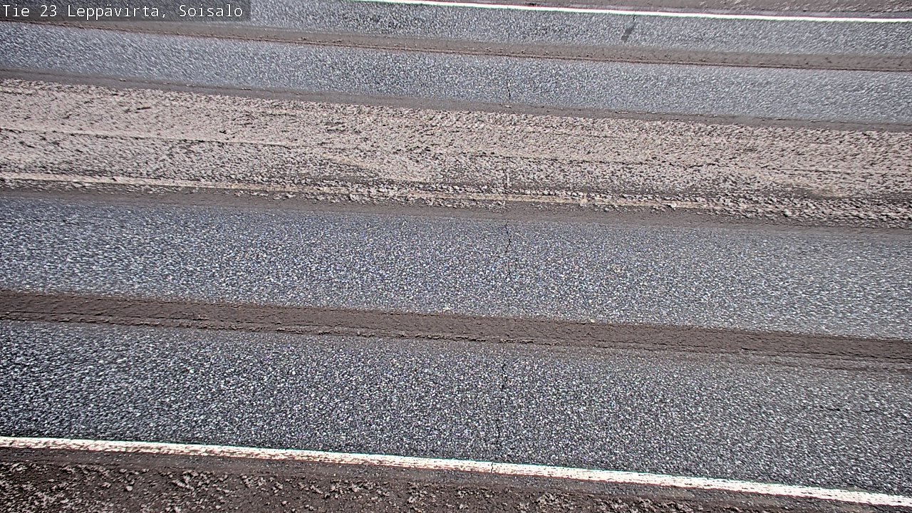 Weather Camera Image Road 23 Leppävirta, Soisalo, Leppävirta, Pohjois-Savo