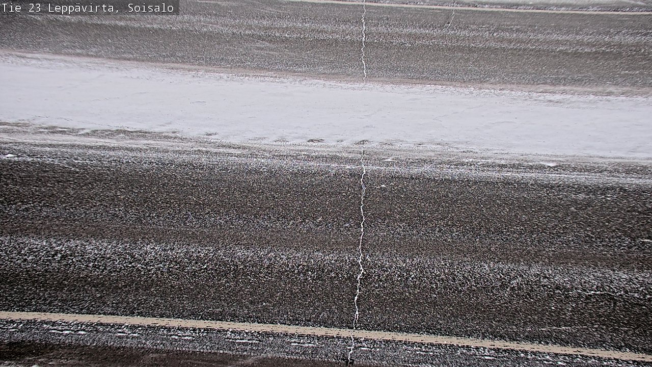 Weather Camera Image Road 23 Leppävirta, Soisalo, Leppävirta, Pohjois-Savo