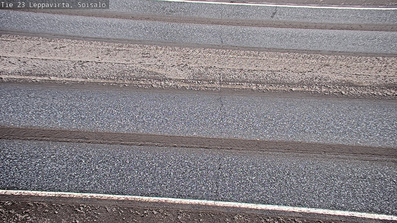 Weather Camera Image Road 23 Leppävirta, Soisalo, Leppävirta, Pohjois-Savo