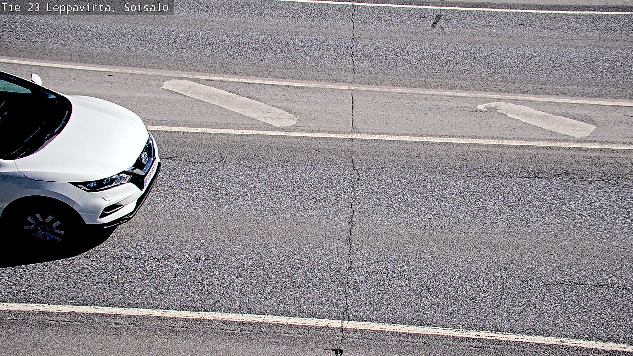 Weather Camera Image Väg 23 Leppävirta, Soisalo, Leppävirta, Pohjois-Savo