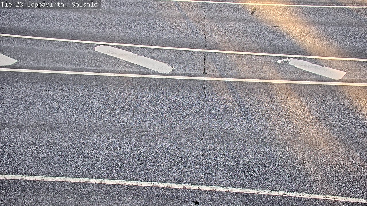 Weather Camera Image Road 23 Leppävirta, Soisalo, Leppävirta, Pohjois-Savo