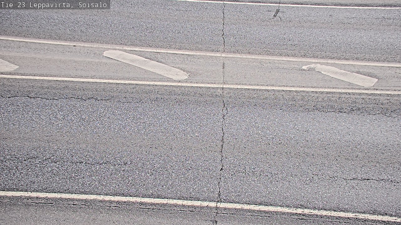 Weather Camera Image Road 23 Leppävirta, Soisalo, Leppävirta, Pohjois-Savo
