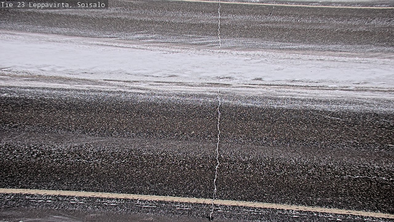 Weather Camera Image Road 23 Leppävirta, Soisalo, Leppävirta, Pohjois-Savo
