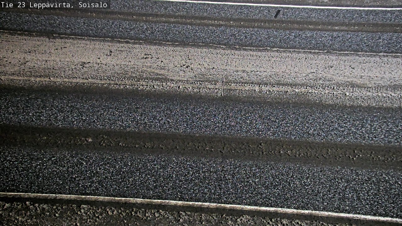 Weather Camera Image Road 23 Leppävirta, Soisalo, Leppävirta, Pohjois-Savo