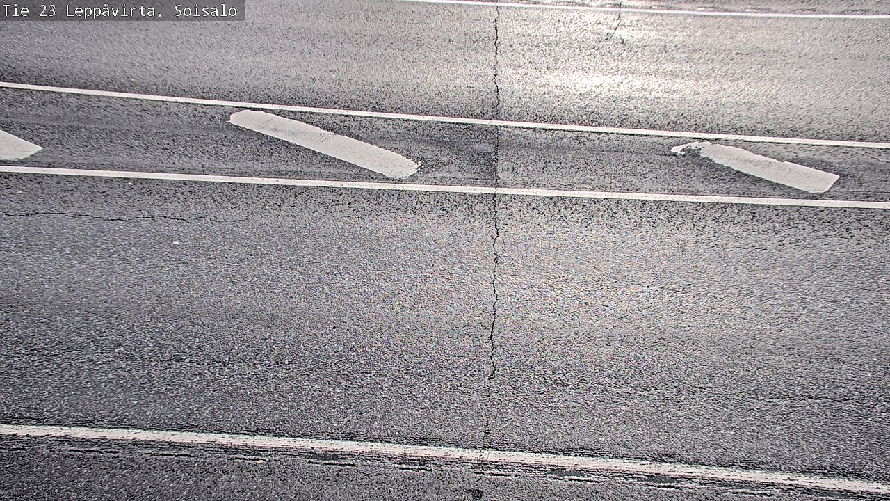Weather Camera Image Road 23 Leppävirta, Soisalo, Leppävirta, Pohjois-Savo