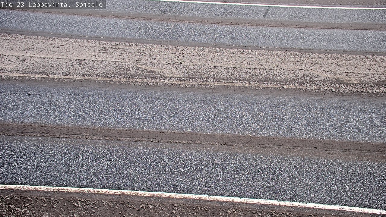 Weather Camera Image Road 23 Leppävirta, Soisalo, Leppävirta, Pohjois-Savo