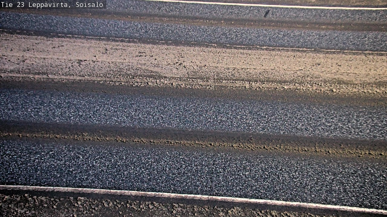 Weather Camera Image Road 23 Leppävirta, Soisalo, Leppävirta, Pohjois-Savo