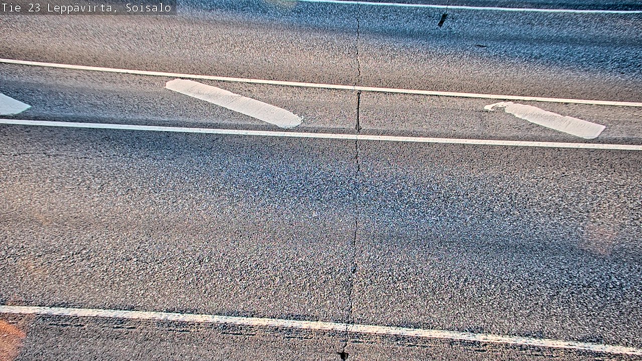 Weather Camera Image Road 23 Leppävirta, Soisalo, Leppävirta, Pohjois-Savo