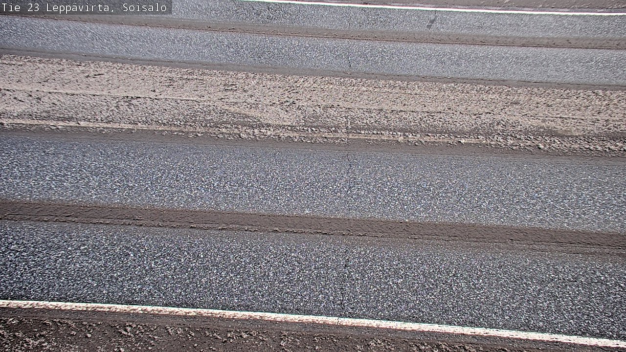 Weather Camera Image Road 23 Leppävirta, Soisalo, Leppävirta, Pohjois-Savo