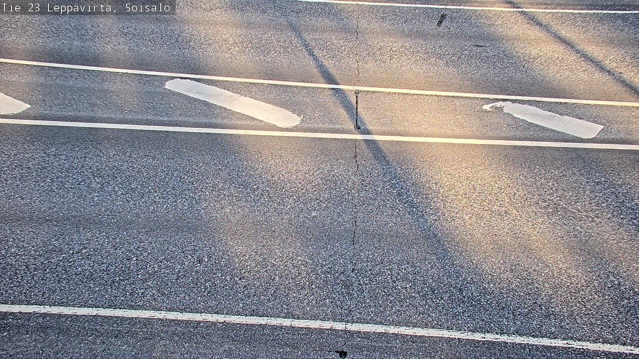 Weather Camera Image Road 23 Leppävirta, Soisalo, Leppävirta, Pohjois-Savo