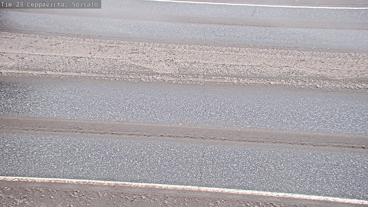 Weather Camera Image Road 23 Leppävirta, Soisalo, Leppävirta, Pohjois-Savo