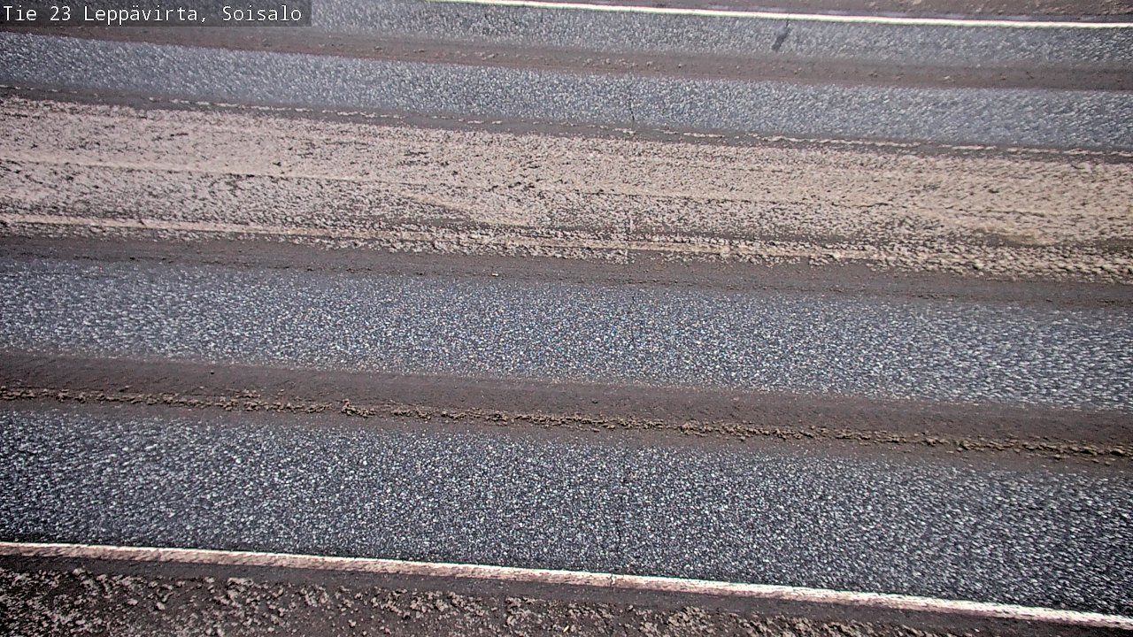 Weather Camera Image Road 23 Leppävirta, Soisalo, Leppävirta, Pohjois-Savo