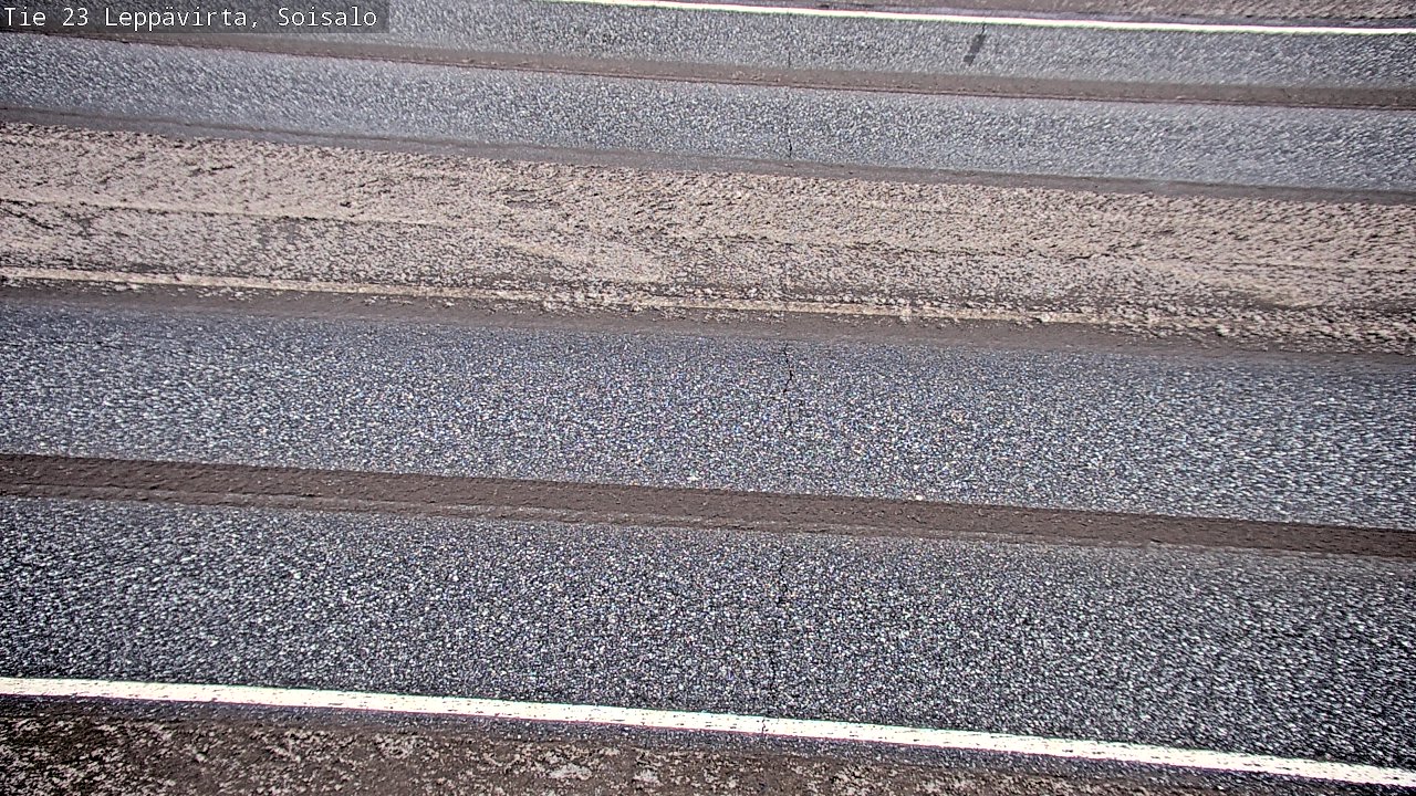 Weather Camera Image Road 23 Leppävirta, Soisalo, Leppävirta, Pohjois-Savo