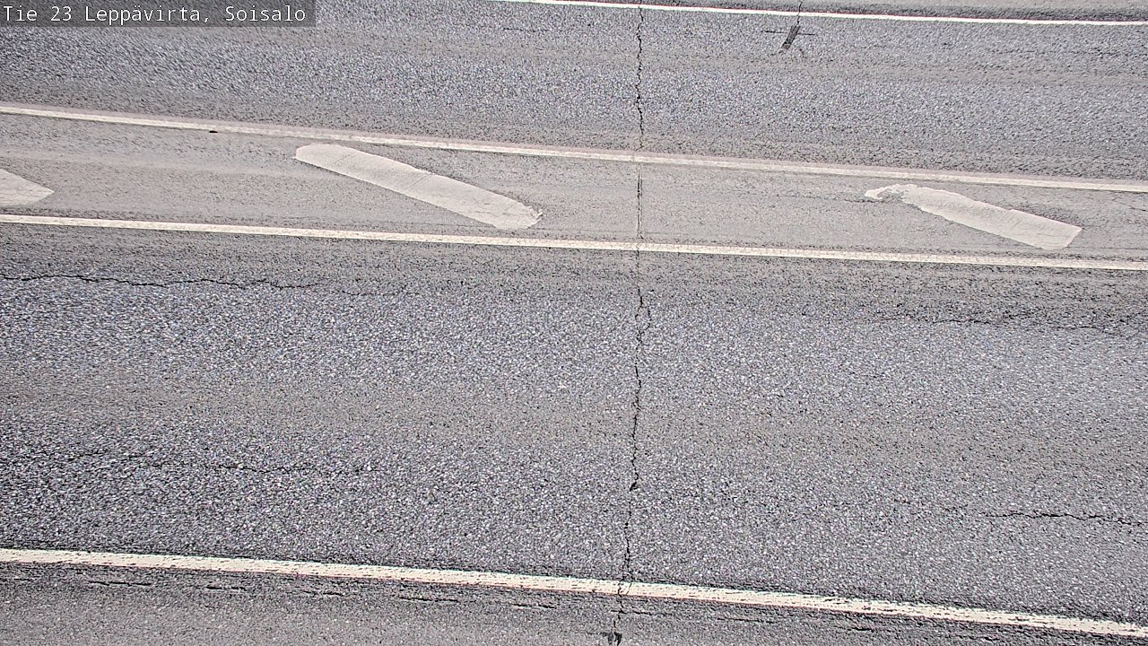 Weather Camera Image Road 23 Leppävirta, Soisalo, Leppävirta, Pohjois-Savo
