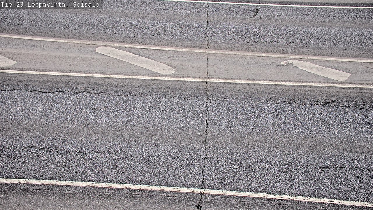 Weather Camera Image Road 23 Leppävirta, Soisalo, Leppävirta, Pohjois-Savo