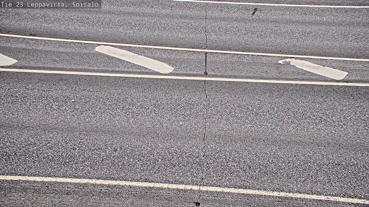 Weather Camera Image Road 23 Leppävirta, Soisalo, Leppävirta, Pohjois-Savo