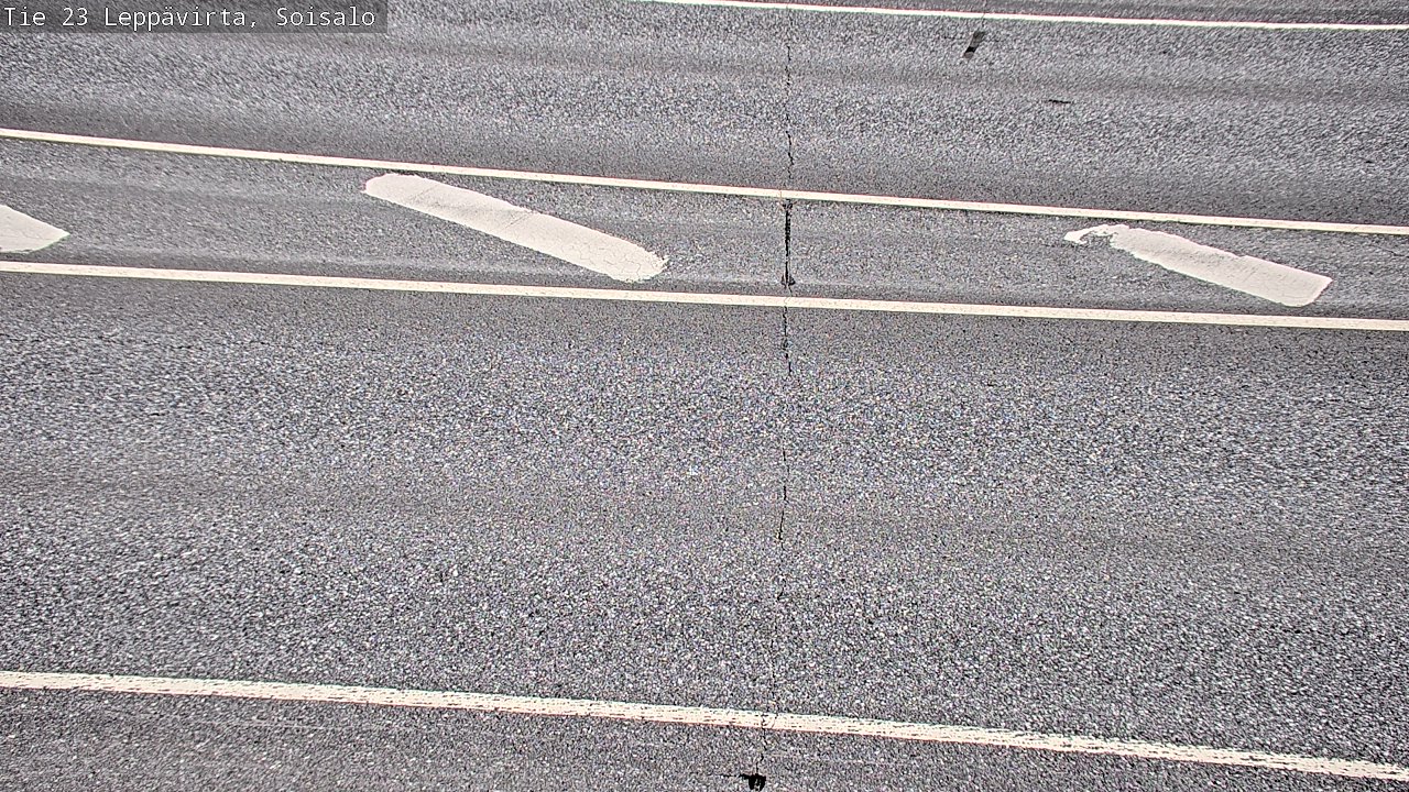 Weather Camera Image Road 23 Leppävirta, Soisalo, Leppävirta, Pohjois-Savo
