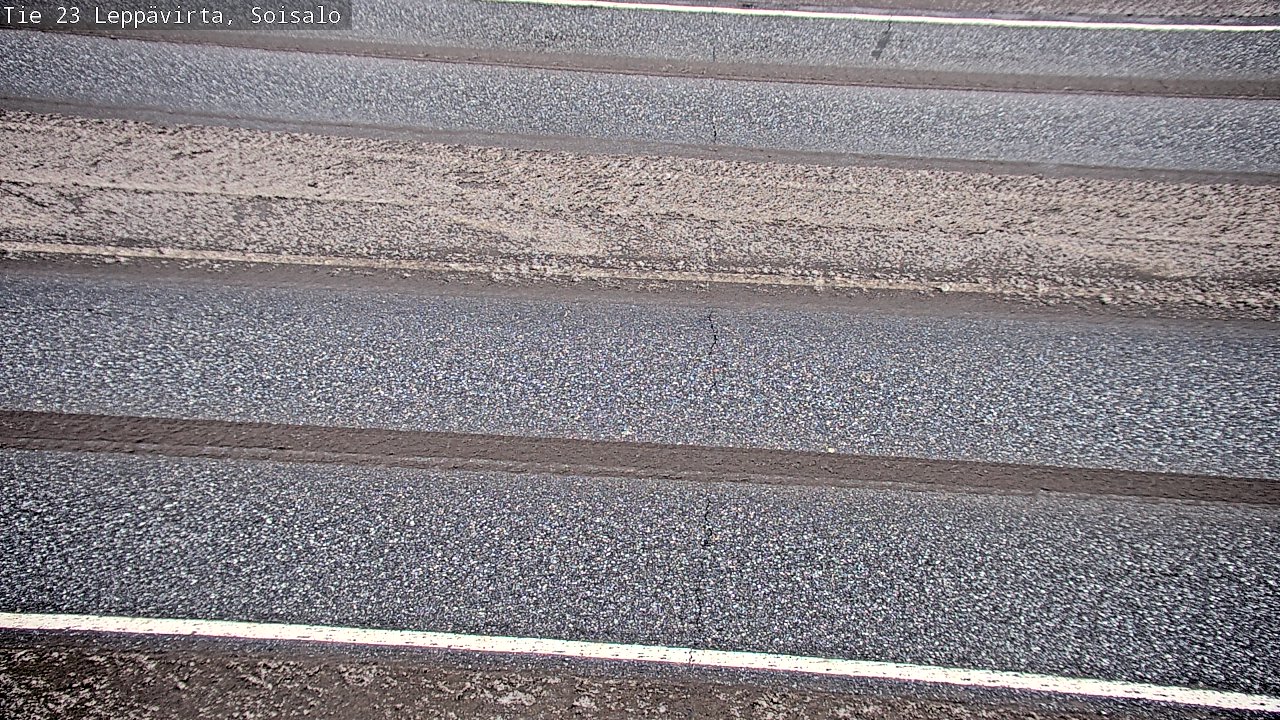 Weather Camera Image Road 23 Leppävirta, Soisalo, Leppävirta, Pohjois-Savo