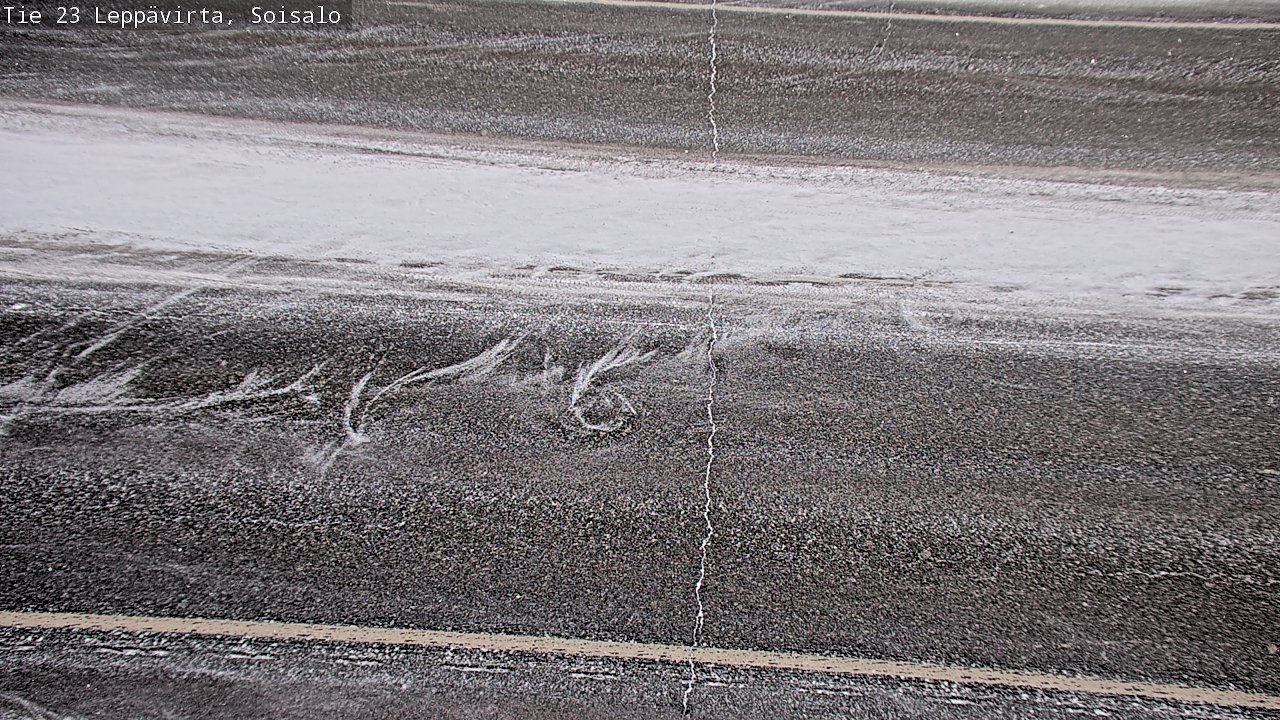 Weather Camera Image Road 23 Leppävirta, Soisalo, Leppävirta, Pohjois-Savo